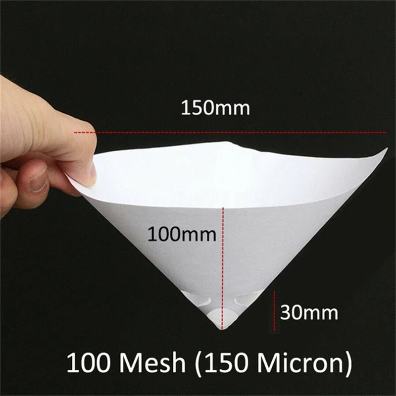 10-300Pcs Car Paint Spray Mesh Paper Filter