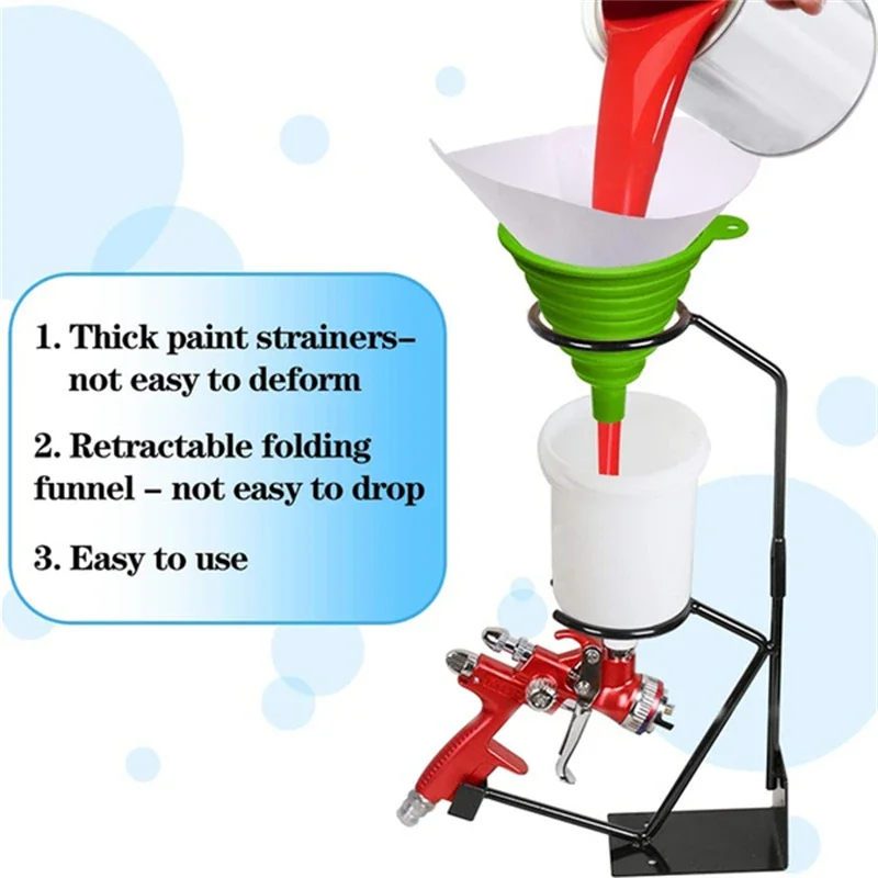 10-300Pcs Car Paint Spray Mesh Paper Filter