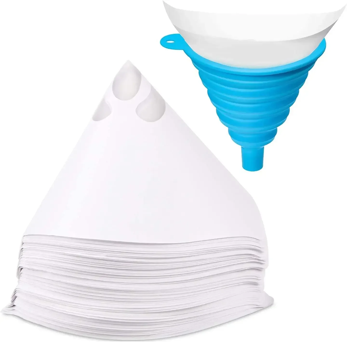 300pcs Car Disposable Paper Filter