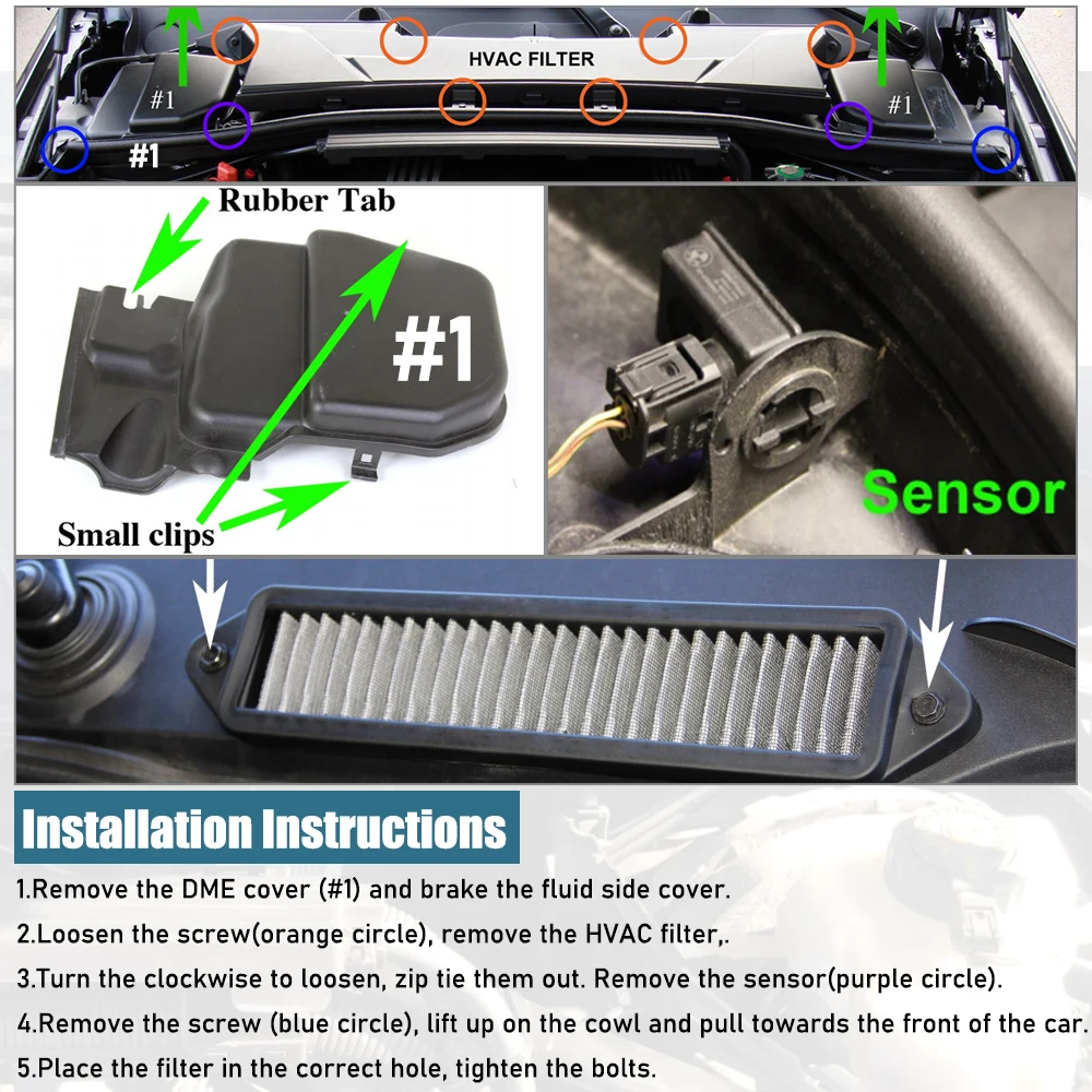 Cabin Air Cowl Filter