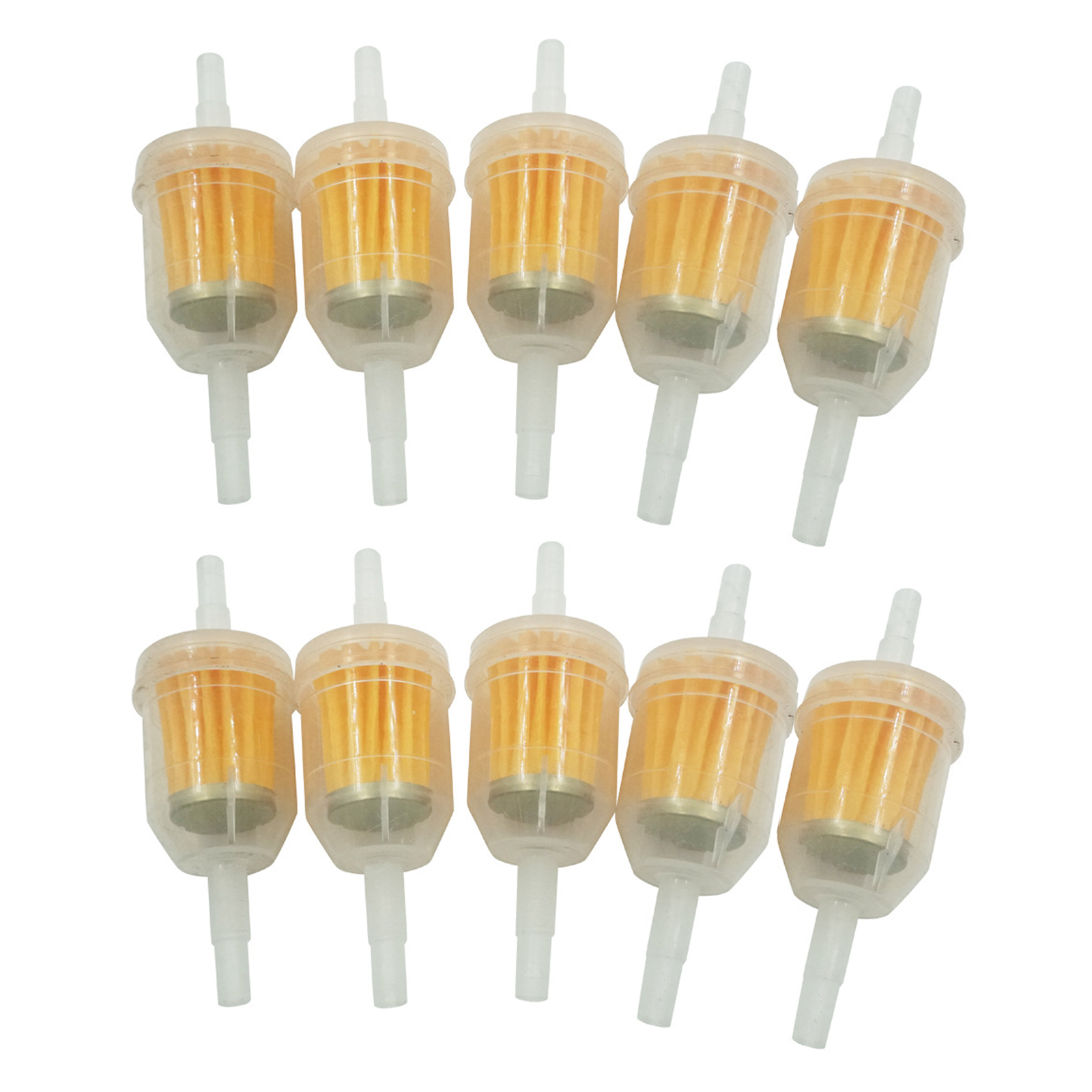 10pcs Universal Inline Gas/Fuel Filter