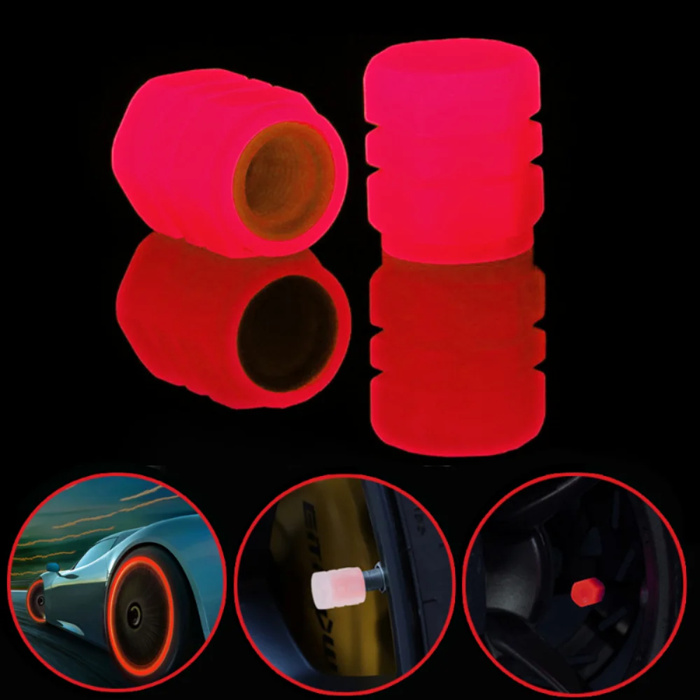 1-20Pcs Car Luminous Tire Valve Cap