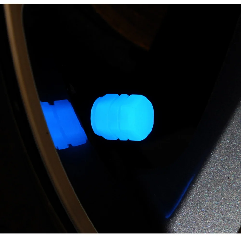 1-20Pcs Car Luminous Tire Valve Cap