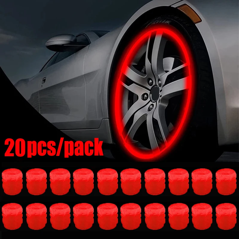 20pcs red