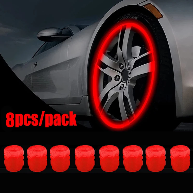 8pcs red