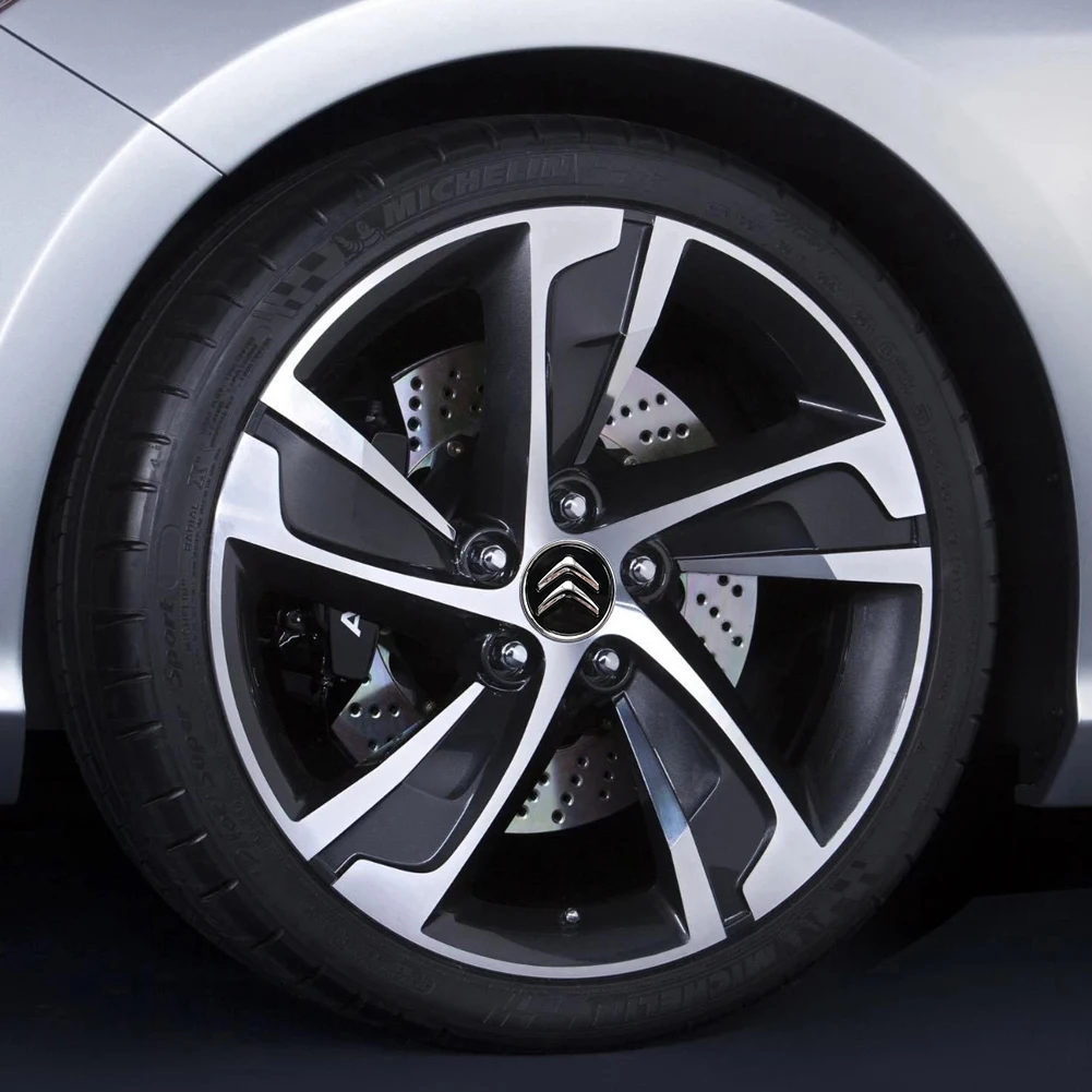 4Pcs 60MM Wheel Center Cap Replacement