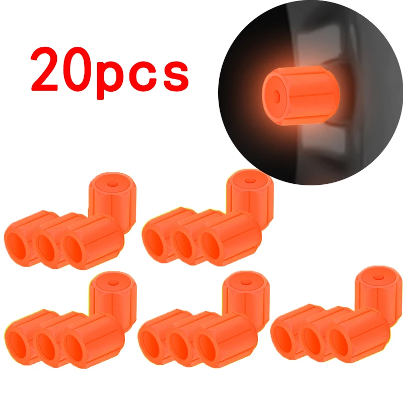 Luminous Tire Valve Caps 6 Colors