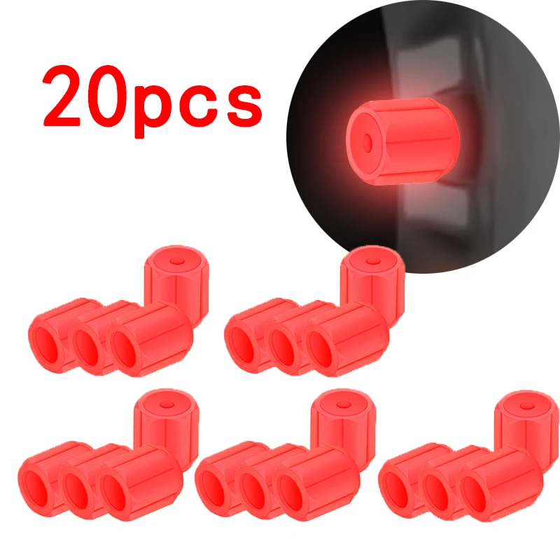Luminous Tire Valve Caps 6 Colors
