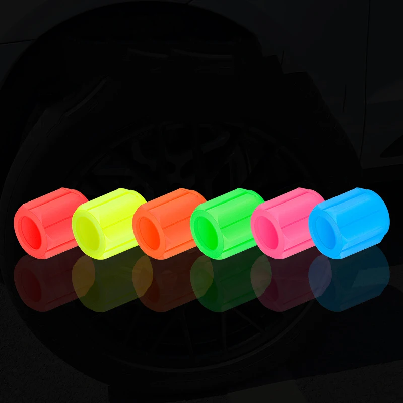 Luminous Tire Valve Caps 6 Colors
