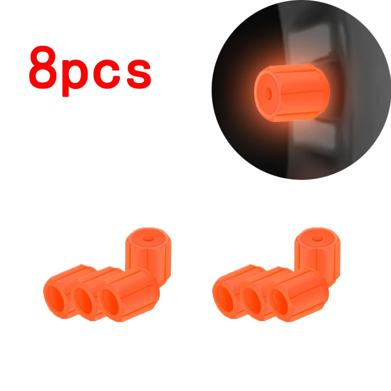 Luminous Tire Valve Caps 6 Colors