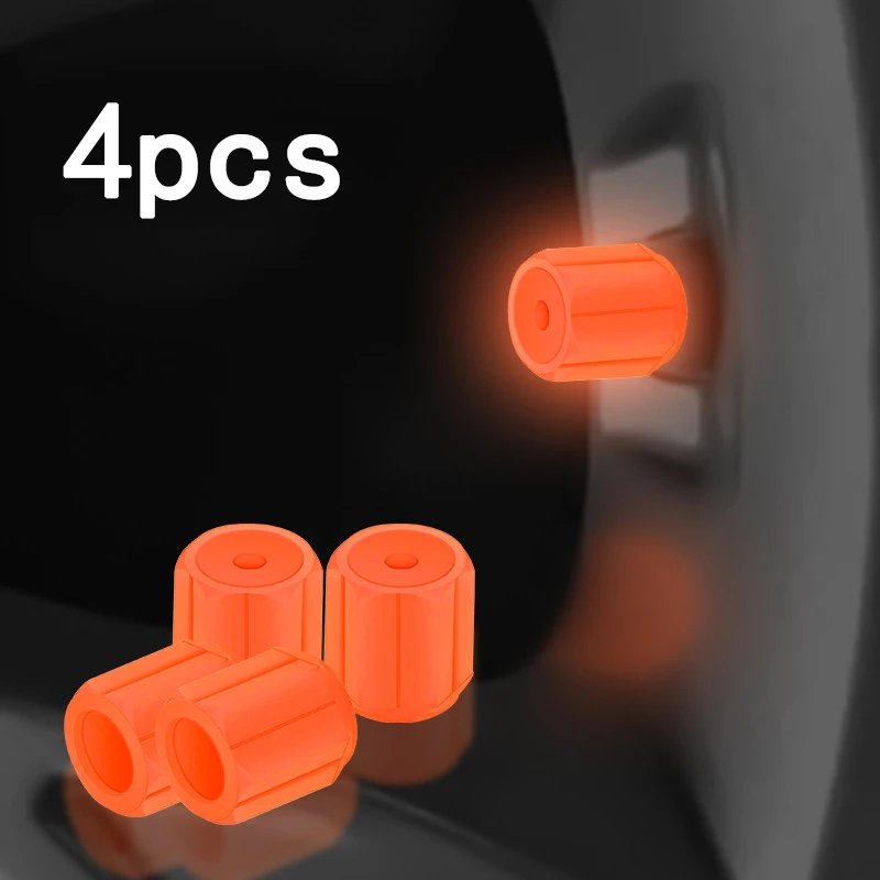 Luminous Tire Valve Caps 6 Colors