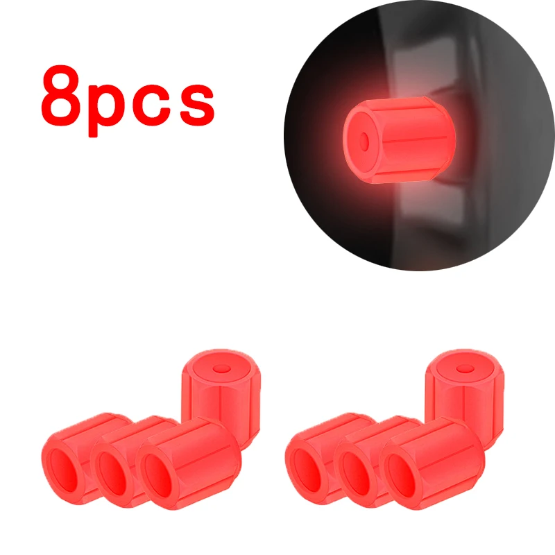 red 8PCS