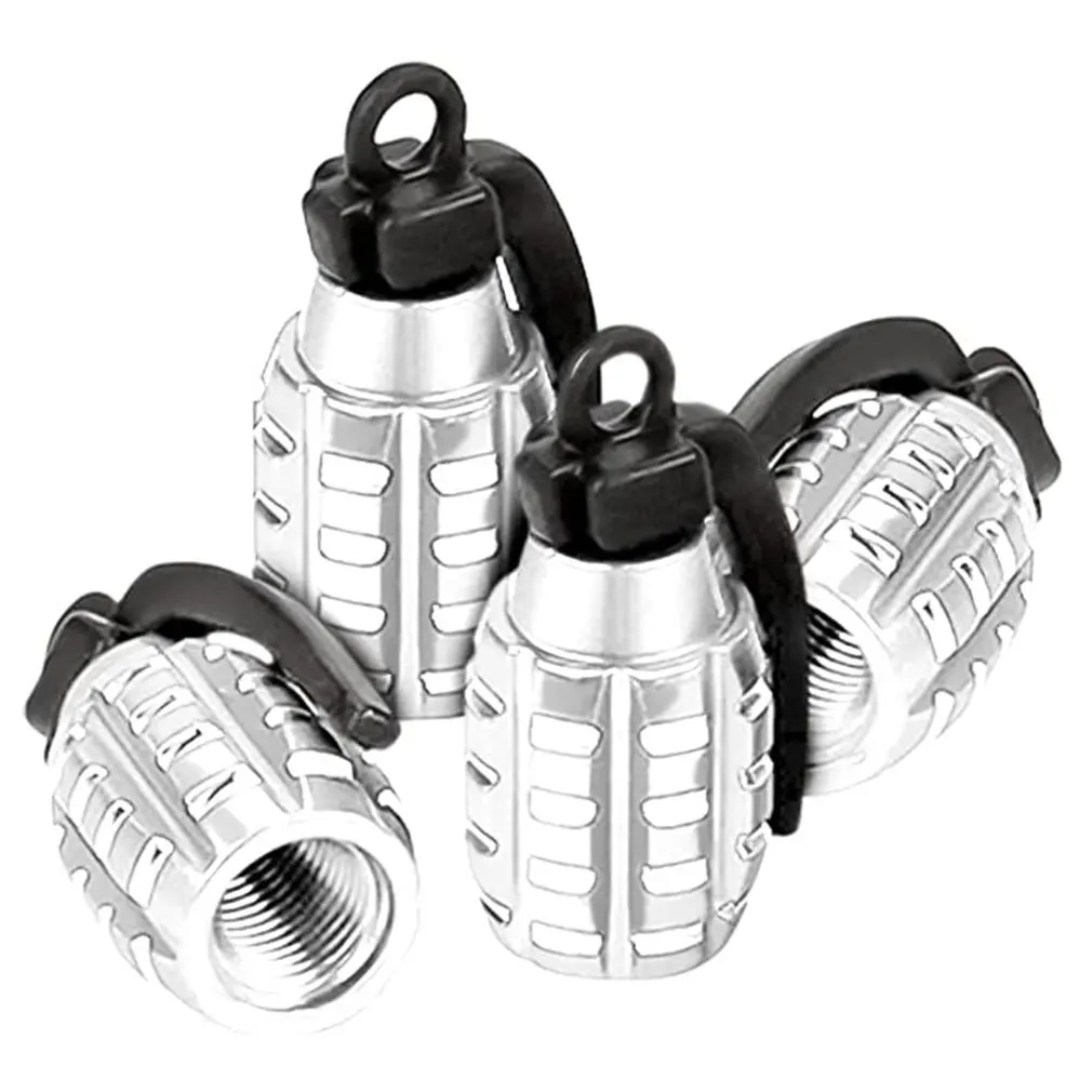 4Pcs Silver