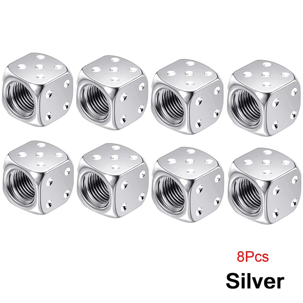 8Pcs siliver