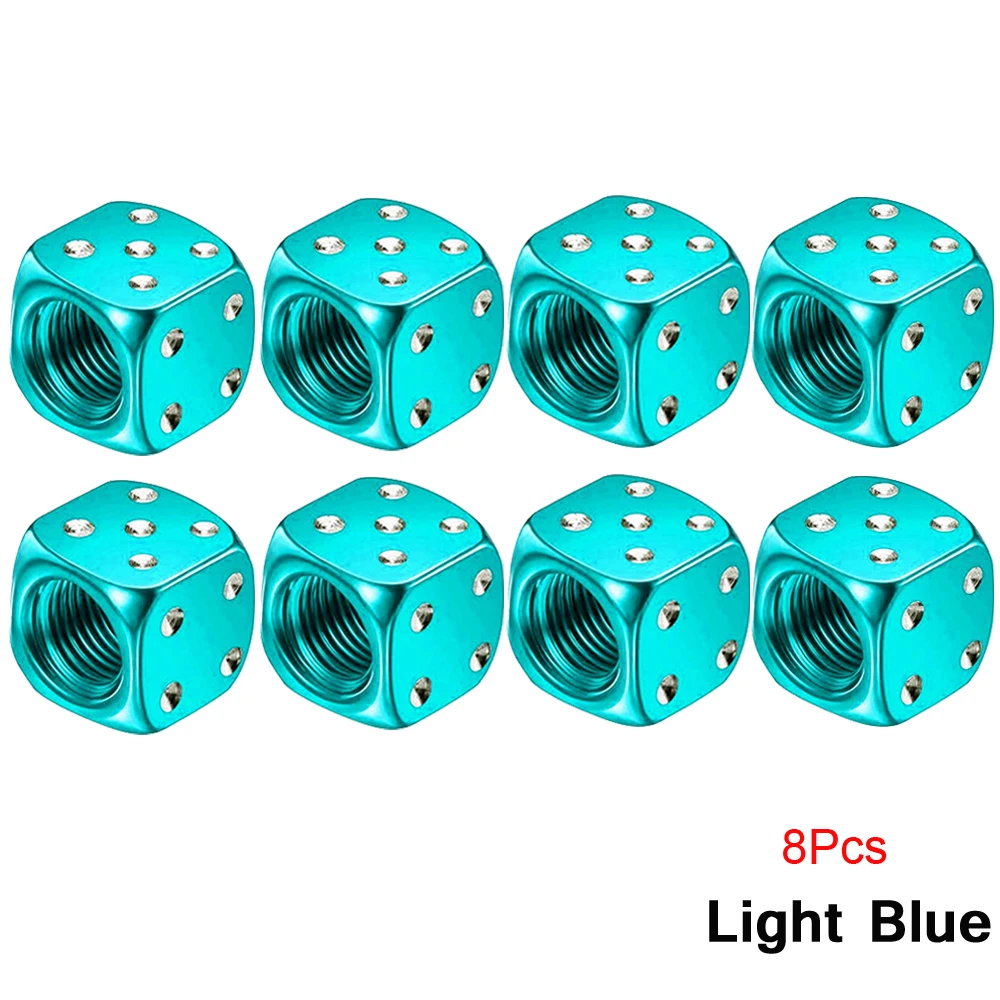 8Pcs light blue