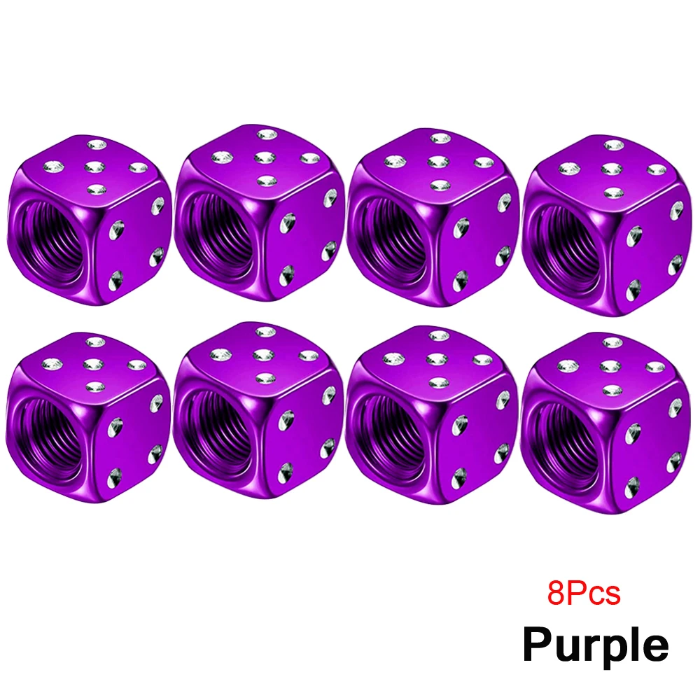 8Pcs purple