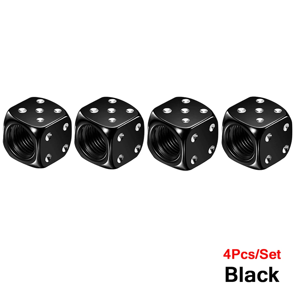 4Pcs Black