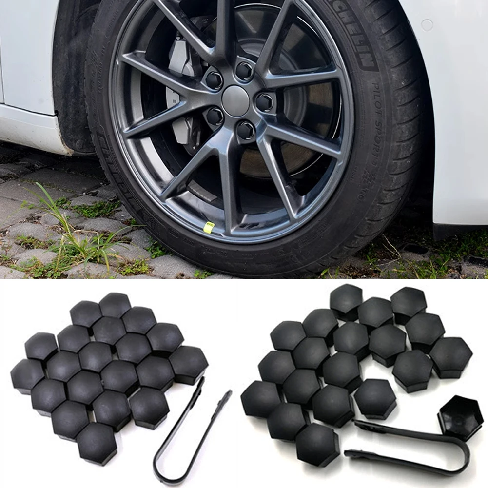 20Pcs/Set Car Wheel Hub Caps Nut Cover Wheel Tire