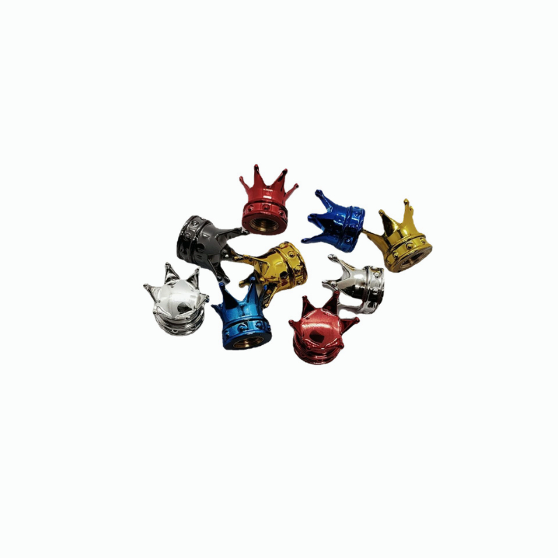 4 PCS Universal Crown Wheel Valve Covers