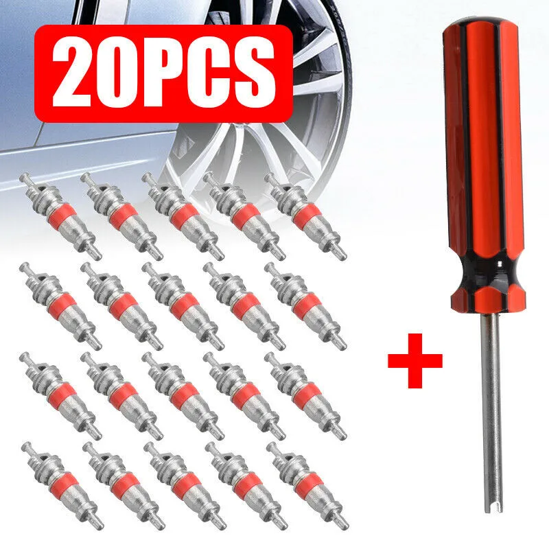 20pcs Car Tire Valve Core Removal Tools 20pcs Car Tire Valve Core Removal Tools