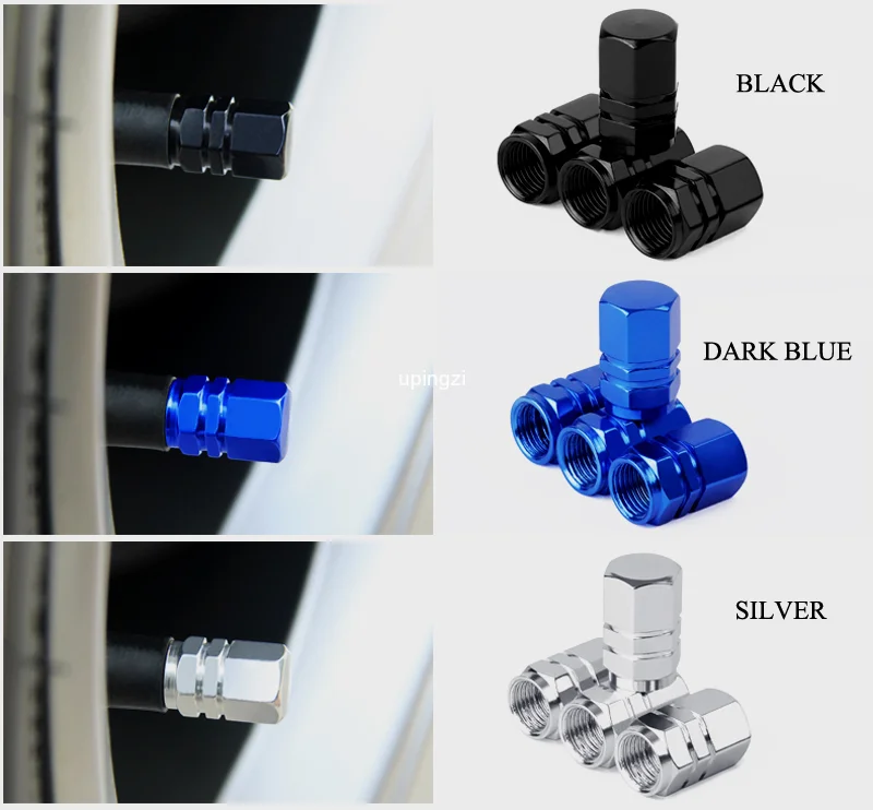 Aluminum Alloy Car Wheel Tire Valve Caps Aluminum Alloy Car Wheel Tire Valve Caps