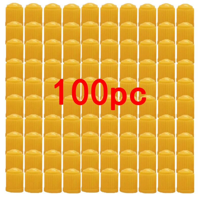 100Pcs Yellow
