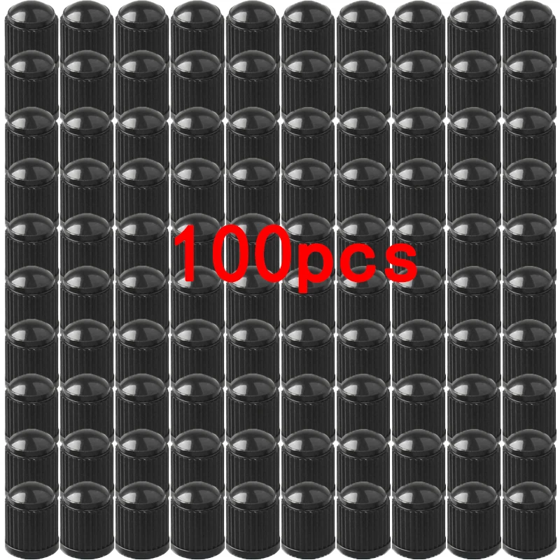 100Pcs Black
