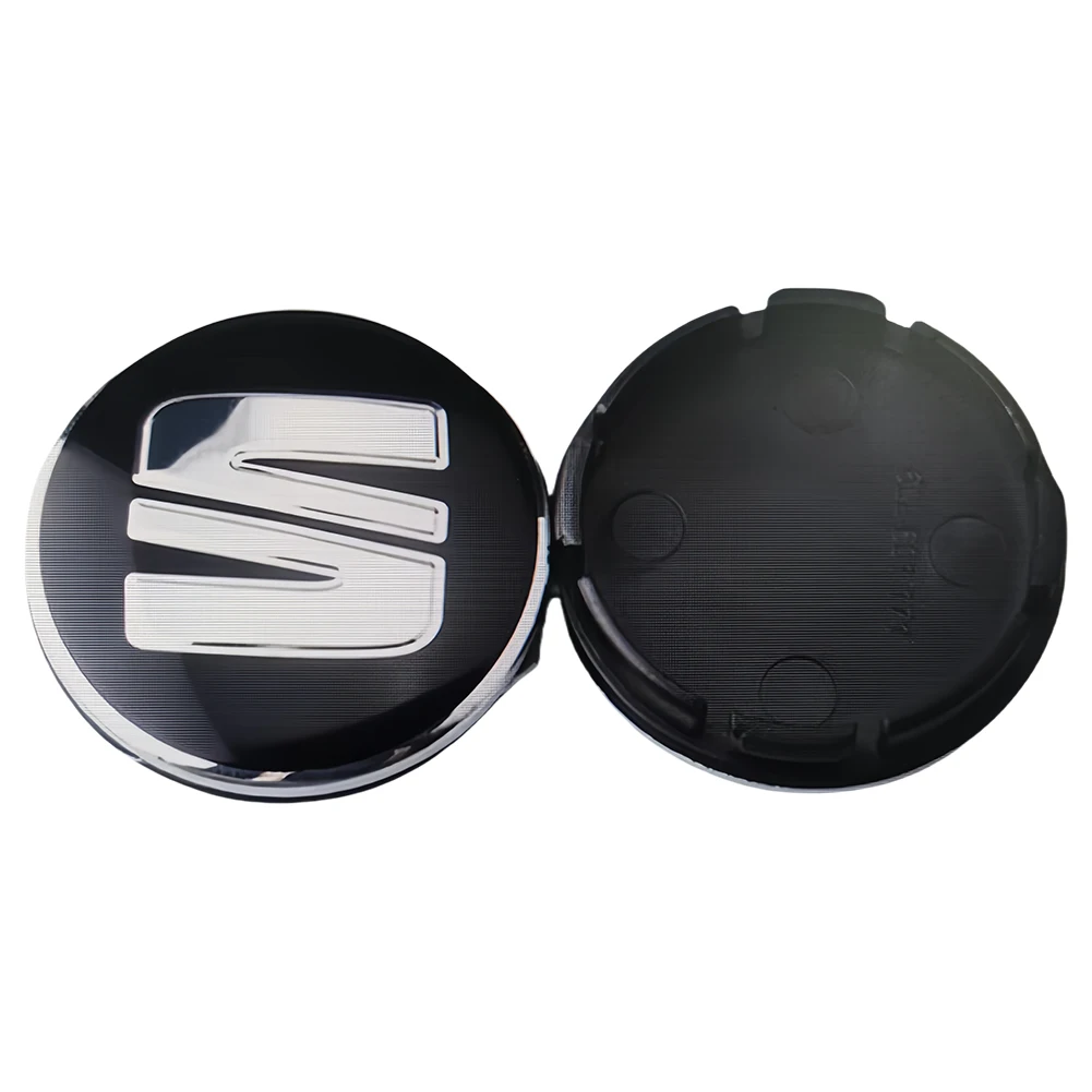4/8pcs Wheel Hub Caps Blue Center Wheel Caps