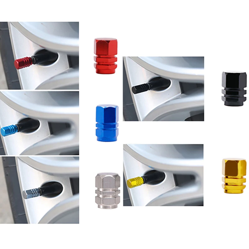 10Pcs Car Wheel Tire Valve Stems Caps