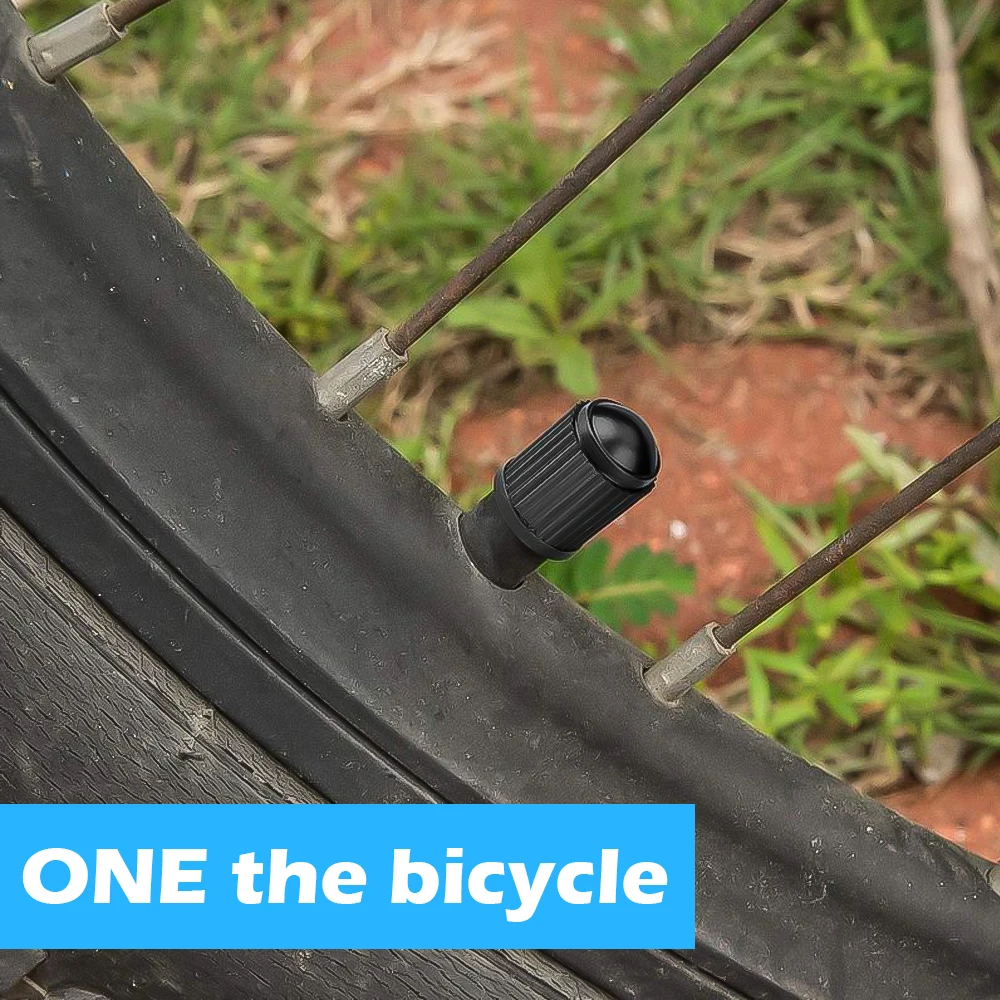 Black TR414 Tubeless Car Wheel Tire Valve Stems with Caps