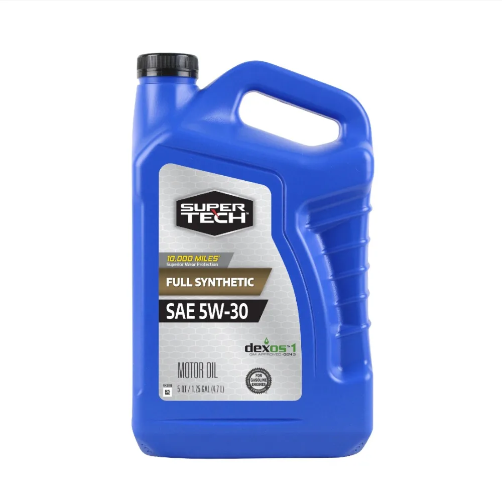 Full Synthetic SAE 5W-30 Motor Oil 5 Quarts High-performance formulation
