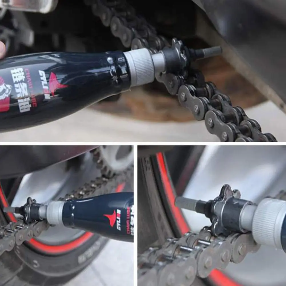 2Pcs Engine Oil Motorcycle Chain Lubricant Agent 2Pcs Engine Oil Motorcycle Chain Lubricant Agent