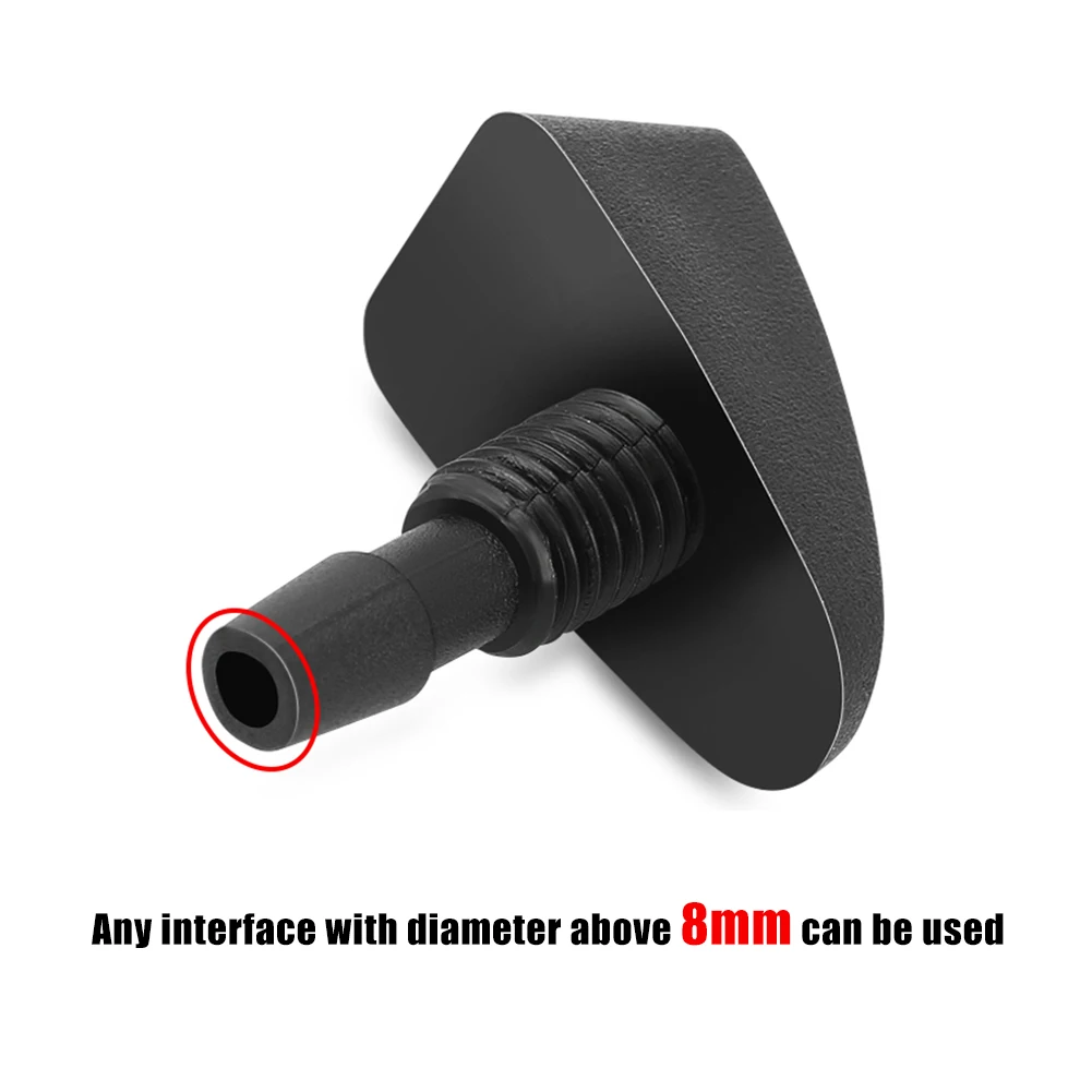 2Pcs Car Windshield Wiper Washer Spray