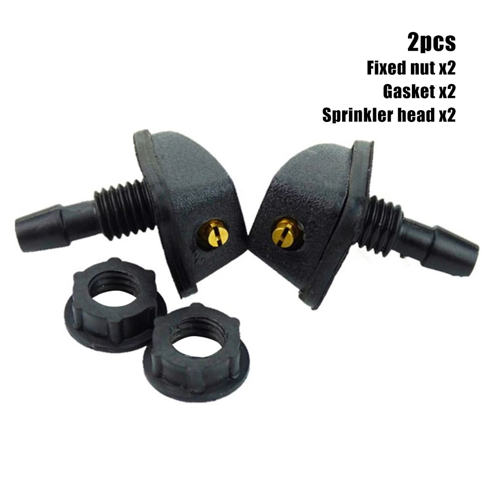 2Pcs Car Windshield Wiper Washer Spray