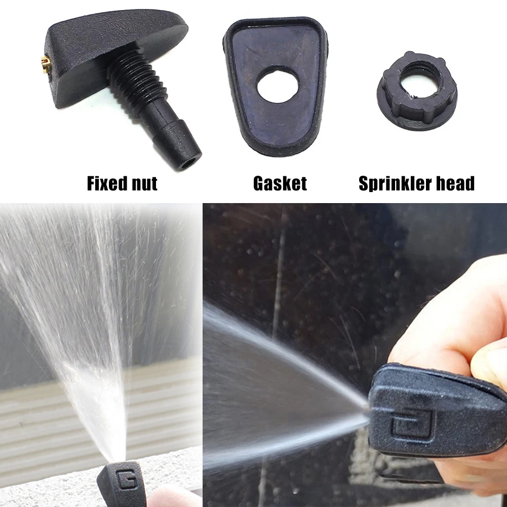 2Pcs Car Windshield Wiper Washer Spray