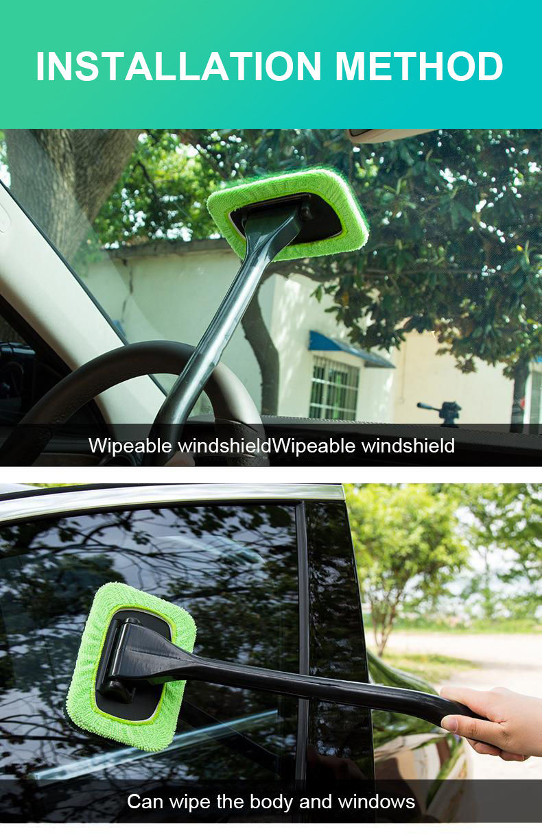 Car Windshield Defogging, Wiping, Cleaning Brush