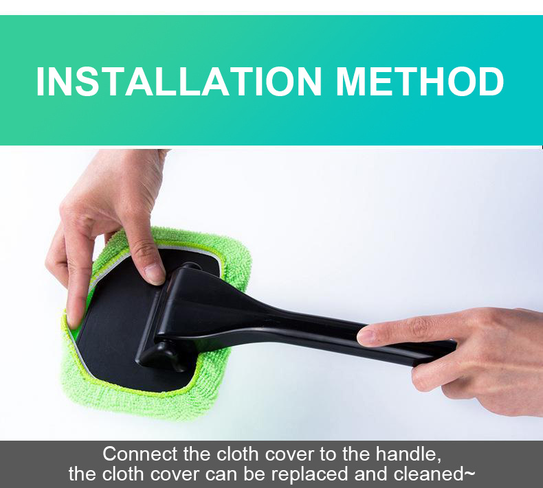 Car Windshield Defogging, Wiping, Cleaning Brush