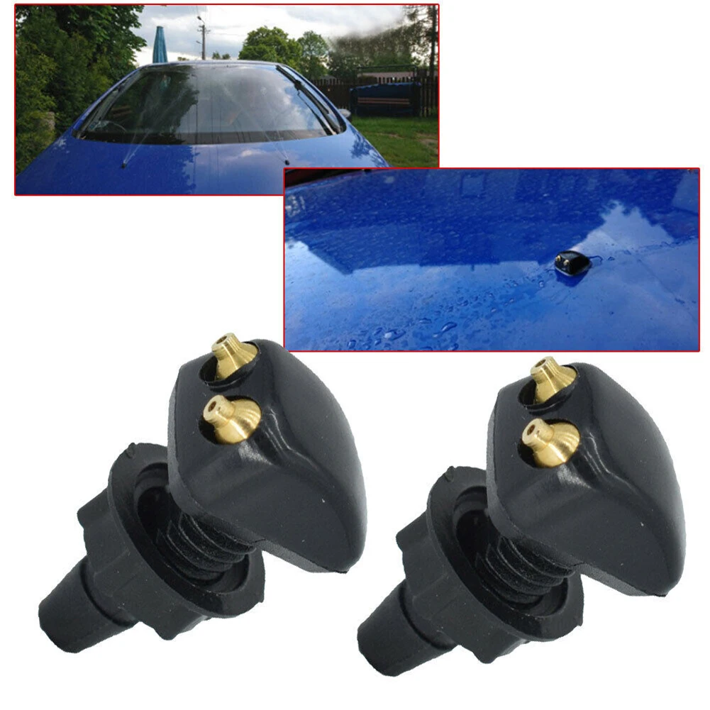 2 Pcs Car Dual Holes Windshield Wipers