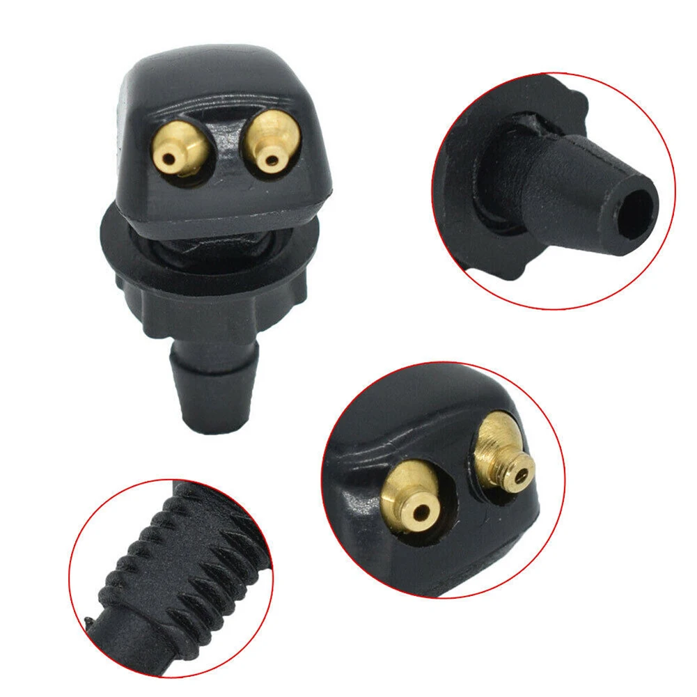 2 Pcs Car Dual Holes Windshield Wipers