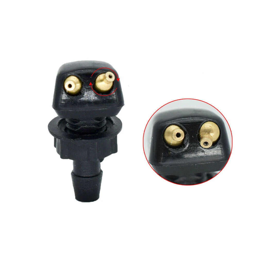 2 Pcs Car Dual Holes Windshield Wipers