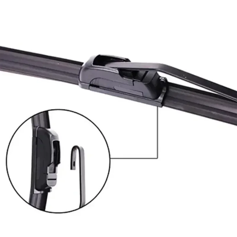 Universal Soft Rubber Frameless Bracketless Car Wipers Universal Soft Rubber Frameless Bracketless Car Wipers