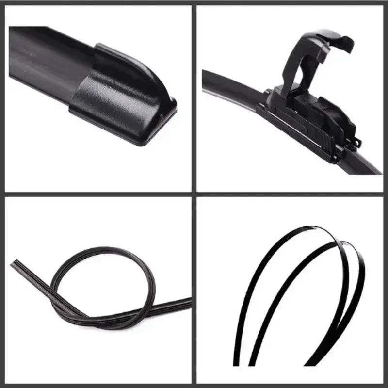 Universal Soft Rubber Frameless Bracketless Car Wipers Universal Soft Rubber Frameless Bracketless Car Wipers
