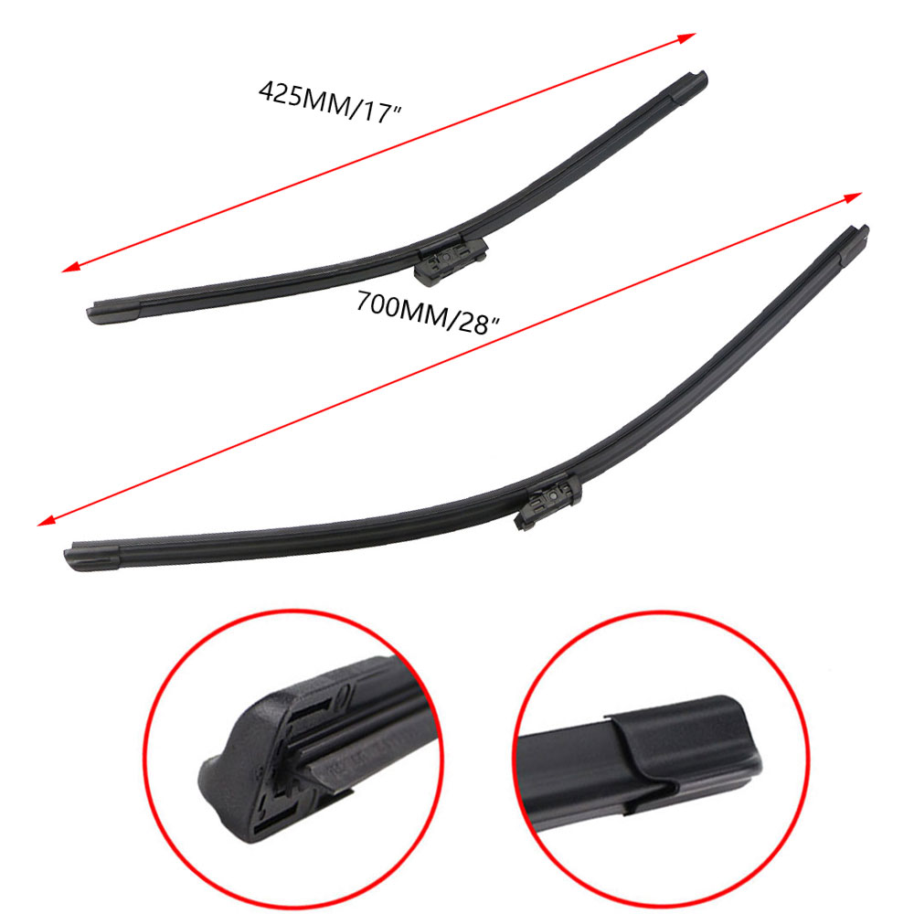 Car Accessories Front Windscreen Wiper Blade Brushes