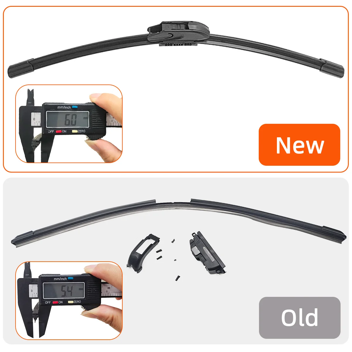 Universal Generic Front Wiper Blade Rubber