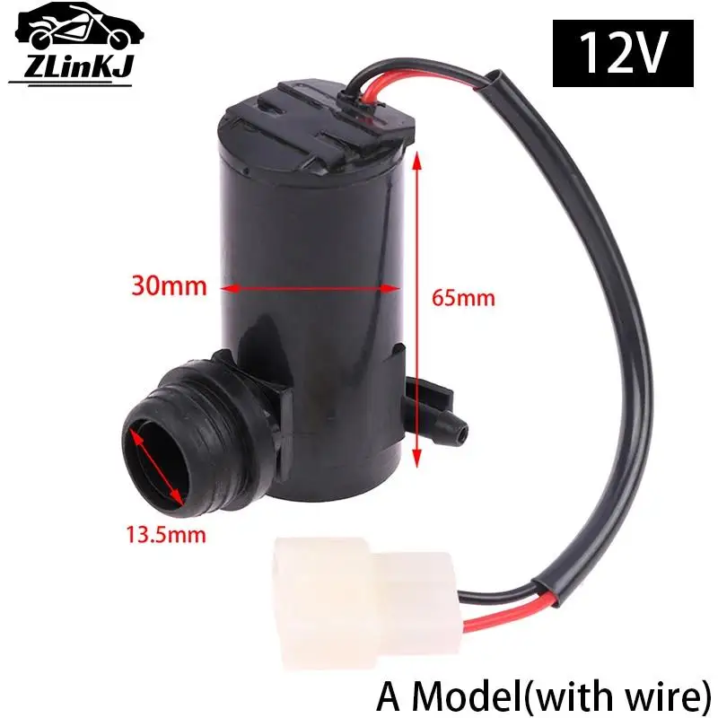 Universal Car Glass Wiper Windshield Water Washer Pump