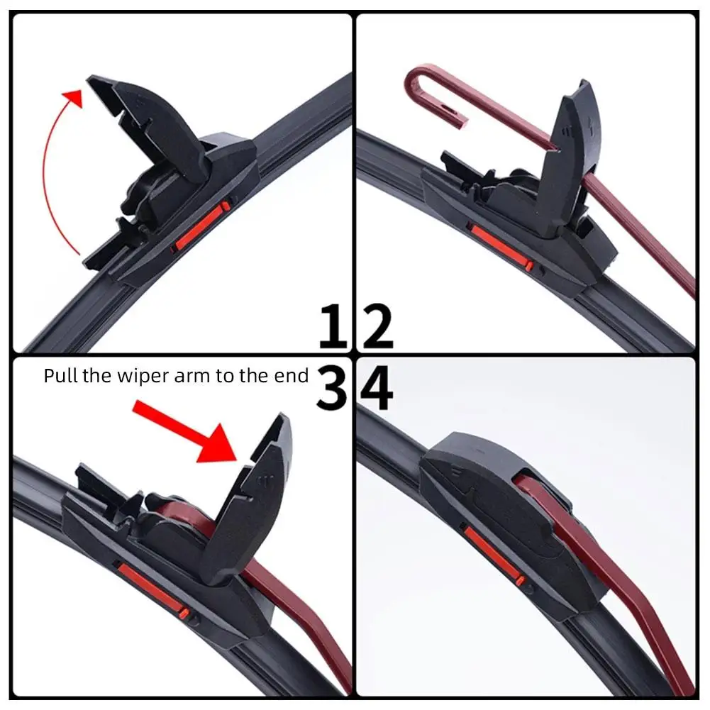 Universal Car Wiper Mute Car Front Windshield Wiper Universal Car Wiper Mute Car Front Windshield Wiper