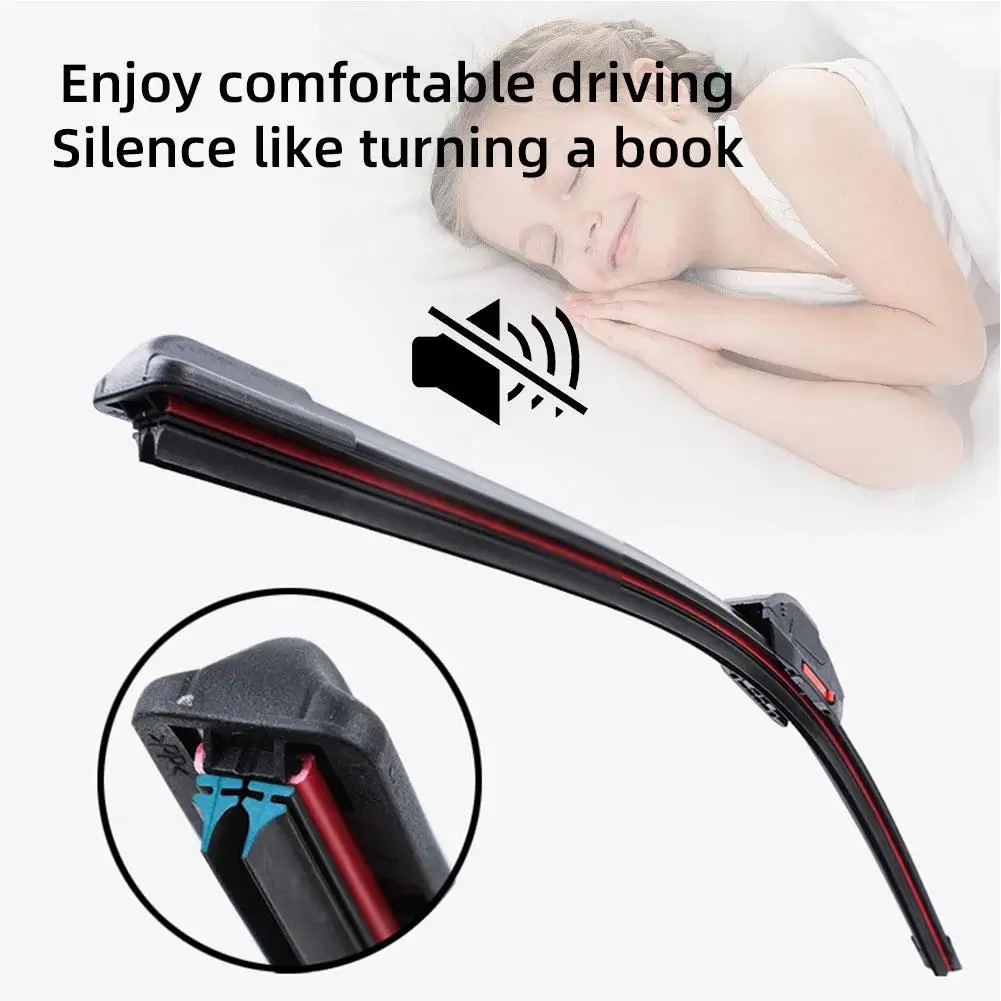 Universal Car Wiper Mute Car Front Windshield Wiper Universal Car Wiper Mute Car Front Windshield Wiper