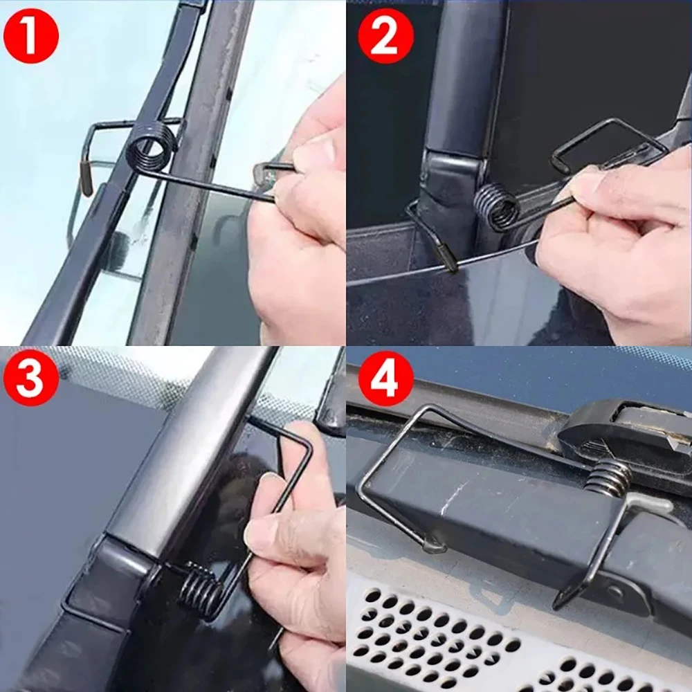 Car Wiper Booster Spring Rubber Alloy