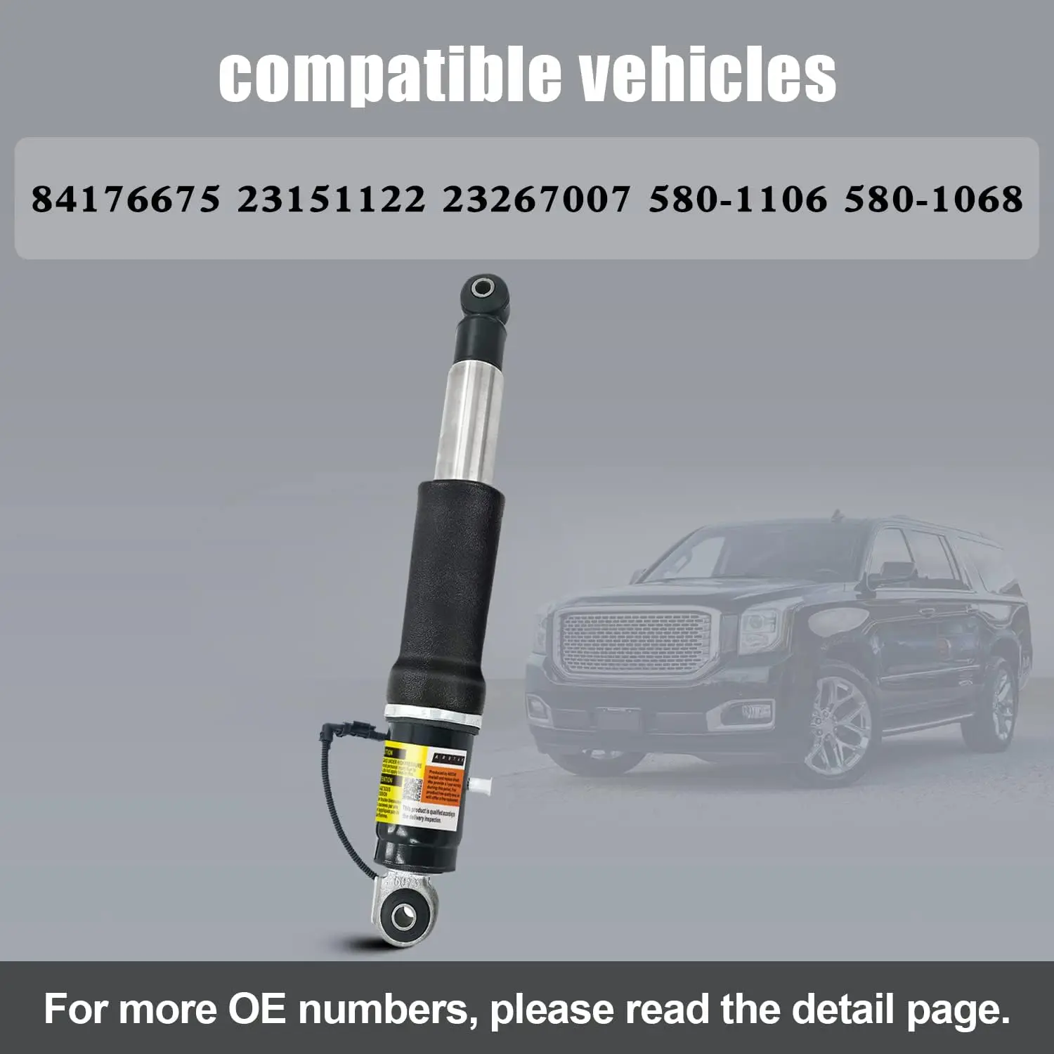Front or Rear Air Shock Absorber
