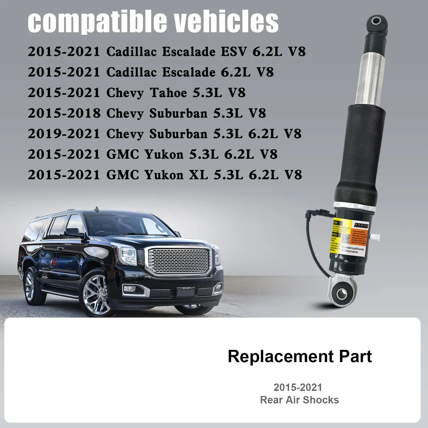 Front or Rear Air Shock Absorber